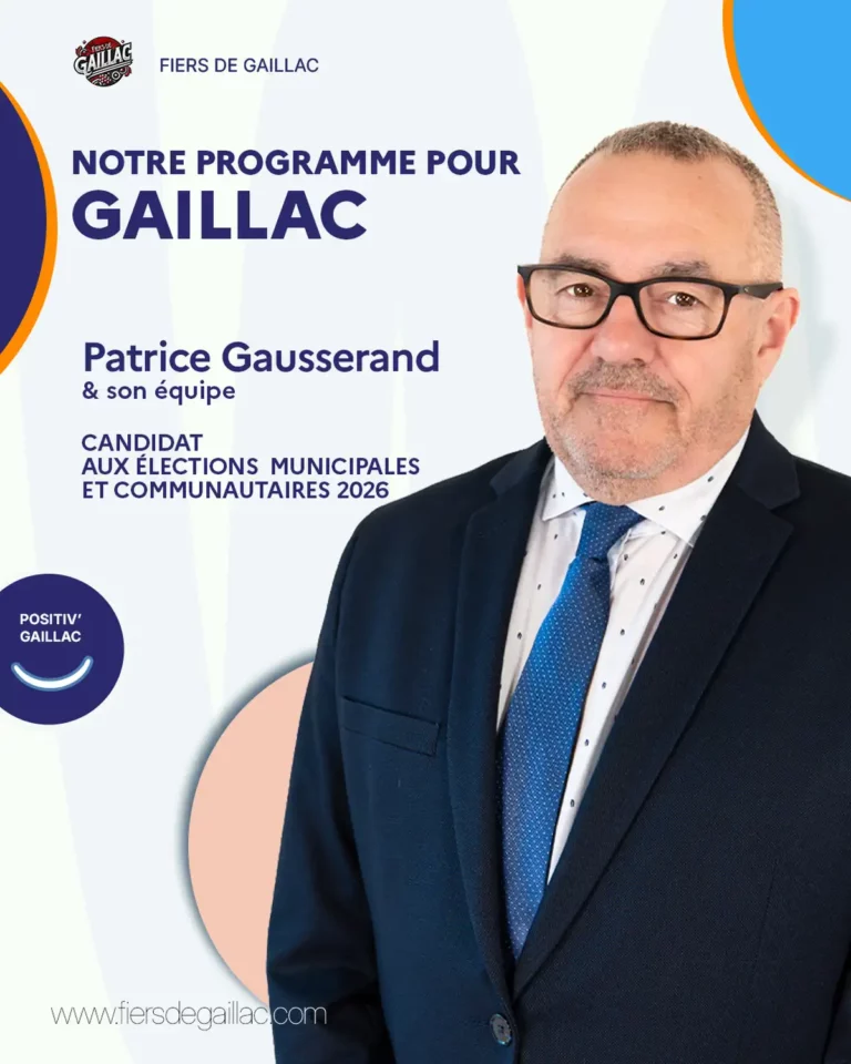 programme municipal 2026 de Patrice Gausserand